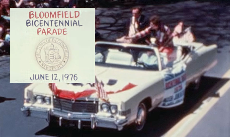 Title screen of the 1976 Bicentennial Parade in Bloomfield